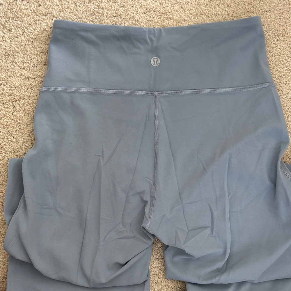 Lululemon Athletica Blue Flare Leggings